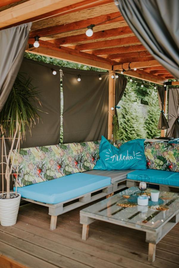 Aloha Glamp - Okragle Domki Przy Rzece - Balia I Sauna - Energylandia Zagornik Εξωτερικό φωτογραφία