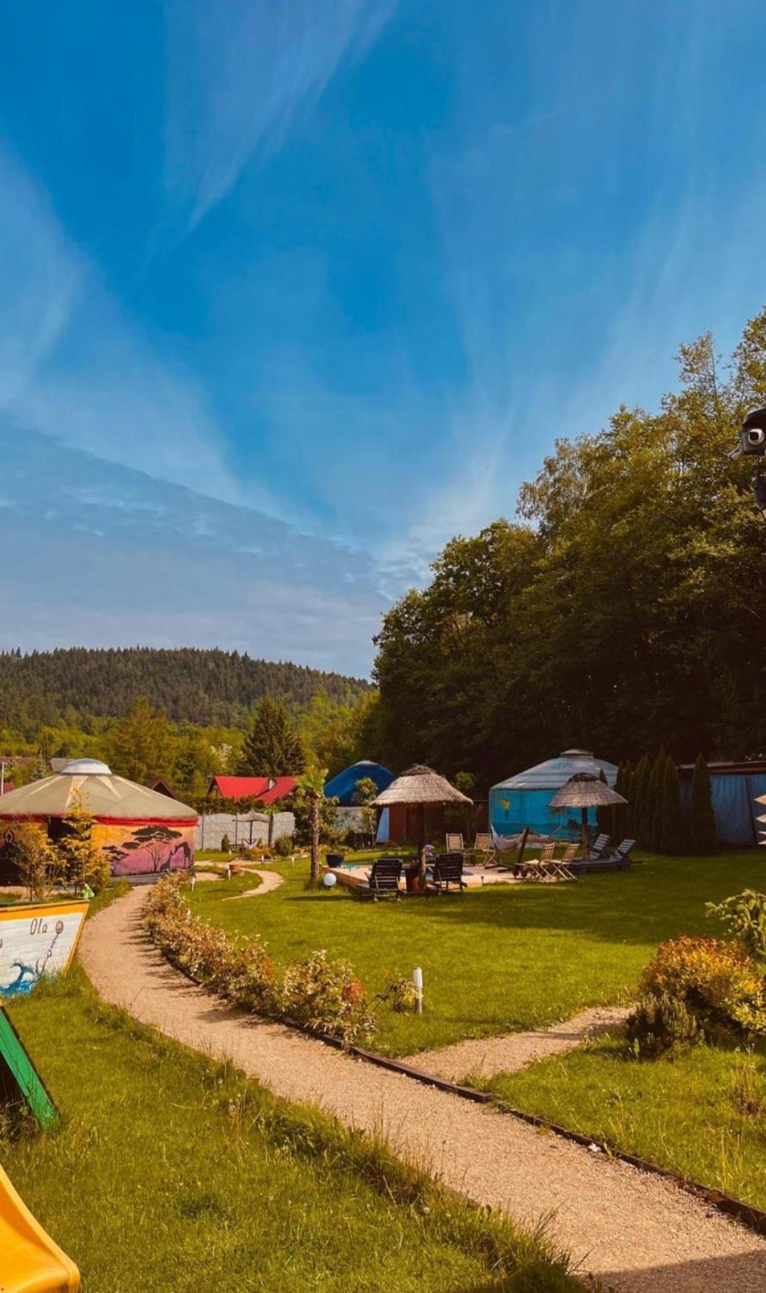 Aloha Glamp - Okragle Domki Przy Rzece - Balia I Sauna - Energylandia Zagornik Εξωτερικό φωτογραφία